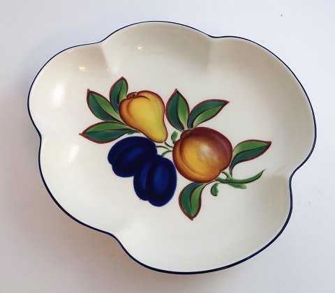 Royal Copenhagen. Golden Sommer. Asiet. Model 357. Længde 20 cm.