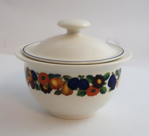 Royal Copenhagen. Golden Sommer. Sukkerskål. Model 161.