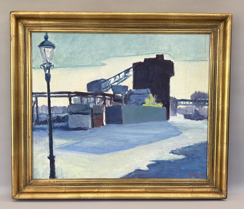Bjarne Jehn"Motif from a shipyard"