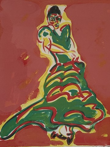 Hans Voigt SteffensenTänzerGerahmte Lithographie*DKK 2200