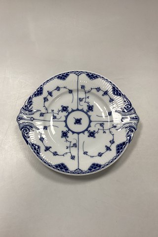 Royal Copenhagen Blue Fluted Half Lace Cake Dish No. 666