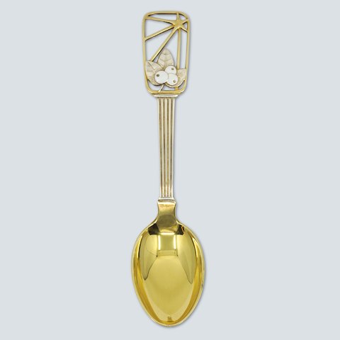 A. Michelsen; Christmas spoon 1938, Ebbe Sadolin