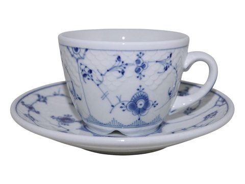 Blåmalet HotelporcelænStor kaffekop #1023