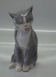 B&G FigurineB&G 2465 Cat - gray 13.5 cm S. J.