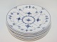 Blue Fluted PlainSmall dinner plate 23.5 cm. #176