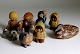 Samling Lisa Larson figurer.