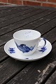 Blå Blomst flettet porcelæn. Sæt kaffekopper nr. 8040 med underkopper