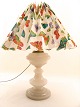 Opaline lampe solgt