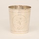 A Large silver cup. Martin Hinrich Petersen, Haderslev, Denmark, 1792-1809. H: 
9,6cm. W: 109gr