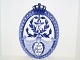 Royal Copenhagen Mindeplatte fra 1898
Kong Christian IX