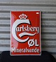 Emaljeret skiltkøbesCarlsberg ØL  Mineralvand