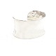 Georg Jensen, Denmark: A sterlingsilver bangle. #566A. Width inside: 6,2cm. W: 
93gr