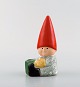 Lisa Larson for Gustavsberg. Candlestick. Elf in glazed stoneware. Late 20th 
century.