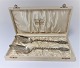 Laurits Berth, Copenhagen. Silver (830). A pair serving spoons. Length 22.5 cm. 
Produced 1897.