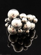Georg Jensen stor moonlight grape sterling slv ring
