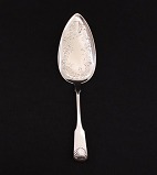 Musling tretrnet slv kage spade