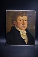 vare nr: 1800 tals herre portræt 2