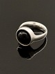 Regitze Overgaard for Georg Jensen sphere ring #473   prydet med sort agat