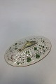 Danam Antik 
presents: 
Royal 
Copenhagen 
Flora Danica 
Fish Drainer 
for platter No 
20/3522