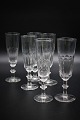Elegant , gammel Chr. d.VIII champagne fløjte.
H:16cm. Dia.:4,8cm.
( 9 stk. haves )