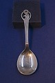 Dansk sølvbestik, serveringsske 17,5cm fra 1940