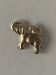 Elefant Charms / Vedhæng i 14 karat guld 
Højde 14,89 mm