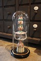 Dekorativ , 
gammel 
cylinderformet 
fransk glas 
Dome / ...