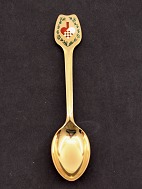 A Michelsen gold- Christmas spoon 1951