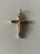 Cross with Christ pendant in 14 caratsGold stamp: 585H. 30.50 mmH. 30.50 X W. 16.29 mm
