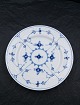 Musselmalet riflet porcelæn. Frokosttallerkener 
21,5cm nr. 178