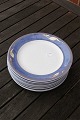 Blå Magnolia porcelæn. middagstallerkener 25cm. TILBUD på flere.