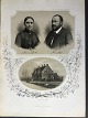 Litografi af 
Isac Wilhelm 
Tegner - 
Mellerup 
Højskole ...