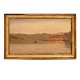 Christian 
Eckardt, 
1832-1914, oil 
on canvas. 
Landscape ...
