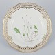 Royal 
Copenhagen 
Flora Danica 
gennembrudt 
frokosttallerken.
