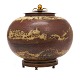 Aabenraa 
Antikvitetshandel 
präsentiert: 
Carl 
Halier für 
Royal 
Copenhagen. 
Grosse 
Deckelvase mit 
Bronzendeckel 
...
