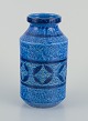 Aldo Londi for 
Bitossi. Large 
vase in Rimini 
blue glazed ...
