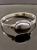 Sterling slv armring med blodsten