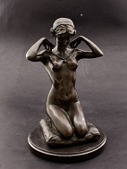 Paul Pansart skulptur af bronze