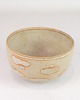 Rare Bowl - Ceramic - Grey & Orange Colors - Alev Ebüzziya Siesbye - Signed Alev 76 - Year 1976
