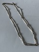 Georg Jensen sterling silver Necklace, No 175 Astrid Fog.
Length 101 cm.