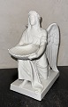 B&G Bisquit figur af Dåbens Engel af Thorvaldsen