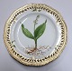 Royal Copenhagen Flora Danica. Lunch plate with open-work border. Design # 3554. 
Diameter 23 cm. (1 quality). Produced before 1890. Convallaria majalis L