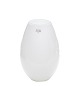Hvid Cocoon vase, lille, Holmegaard