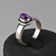 GJ sølvring med ametyst
Str. 54