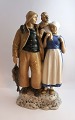 Bing & Grondahl. Porcelain figurine.Fisherman