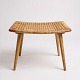 Stool - Teak - Sage Wicker - Danish Design - 1960s