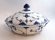 Royal Copenhagen. Blue Fluted, half lace. Round lidded dish. Model 620. Diameter 
20 cm. (1 quality). Produced before 1923