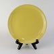 Lyngby tallerkenGul glasurfarvet23 cm