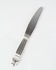 Lunch knife - King - Georg Jensen - Sterling Silver - Length 20 cm