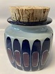 Royal Copenhagen Tenera Jar with cork stopper.
Height 12 cm.
